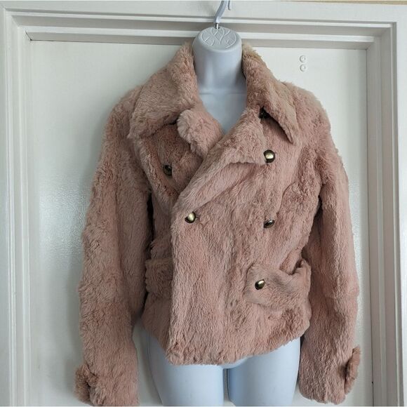 Sherri bodell rabbit fur jacket - Picture 1 of 9